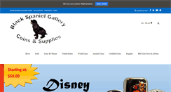 Desktop Screenshot of blackspanielgallery.com